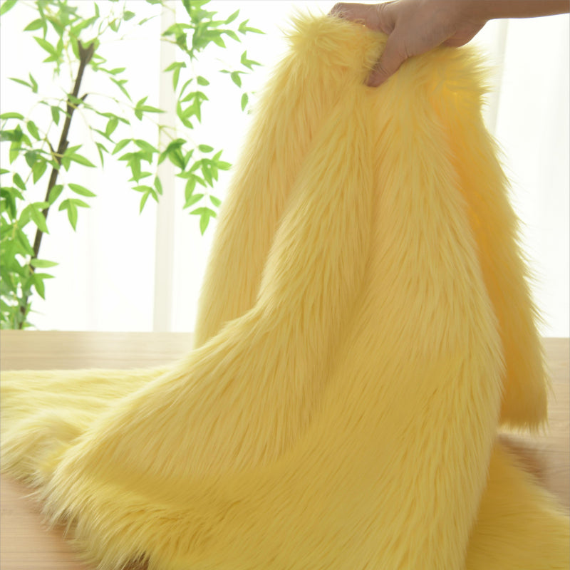 1.6" Long-Pile Faux Fur Fabric (Thickened Soft Textile for Fursuits)