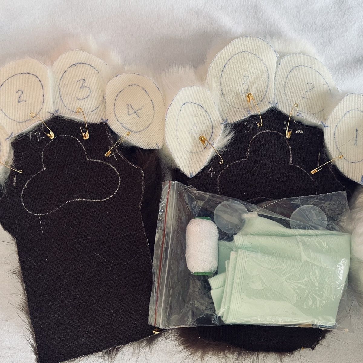 furry beast claw kit