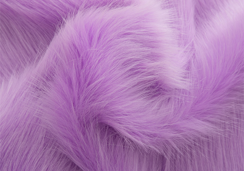 1.9" Thick Long-Pile Faux Fox Fur Fabric