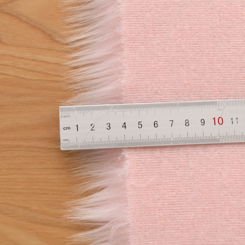 1.6" Long-Pile Faux Fur Fabric – Soft Fox-Style Lightweight Fur