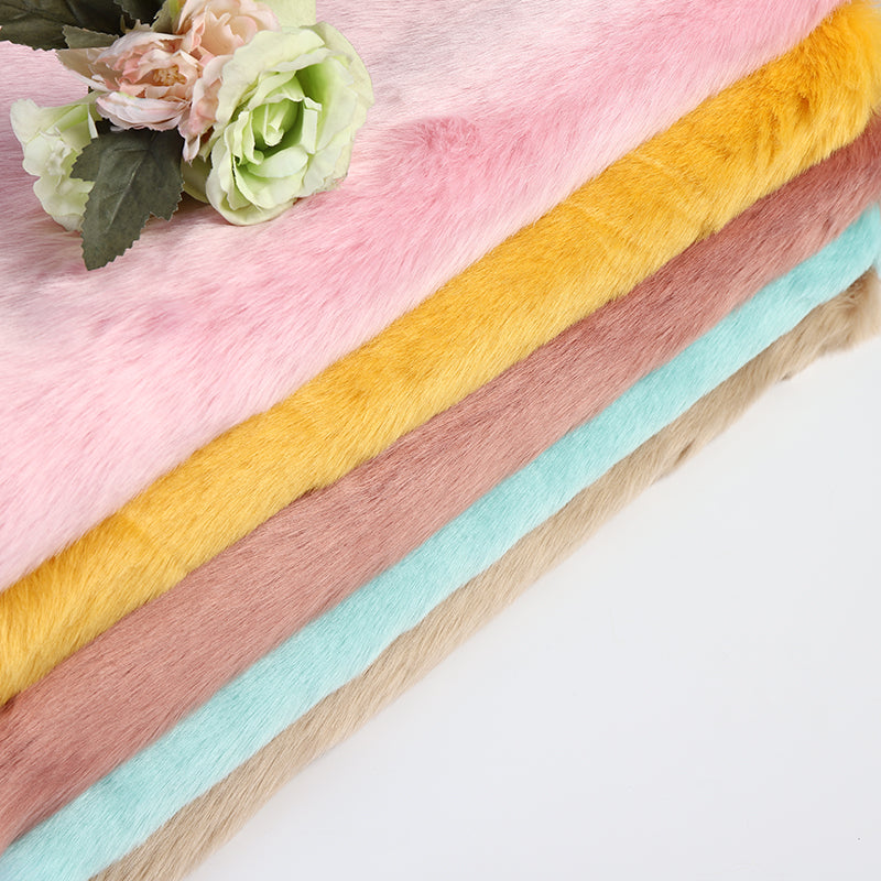 1.1" Thick Long-Pile Faux Rabbit–Fox Fur Fabric