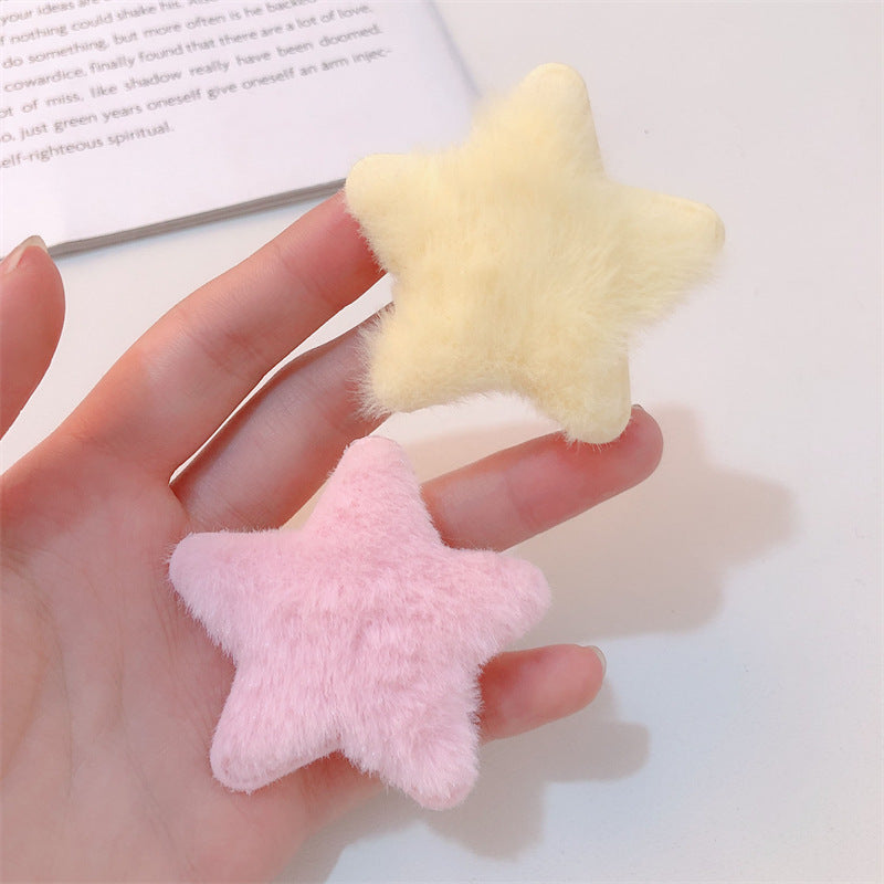 Plush Star Hair Clip