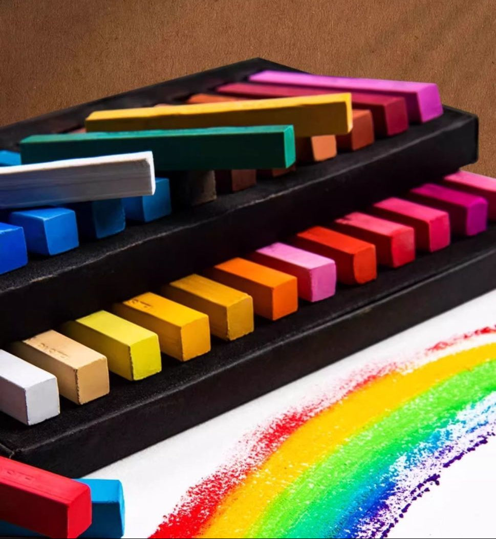 24-Color Soft Pastel Set