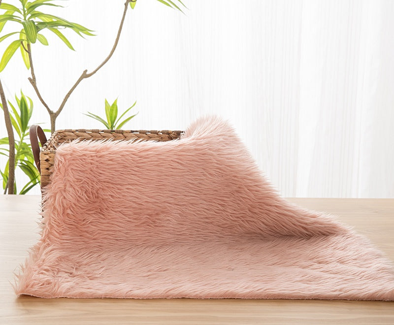 Pink Series Luxury Fox Shag Fur