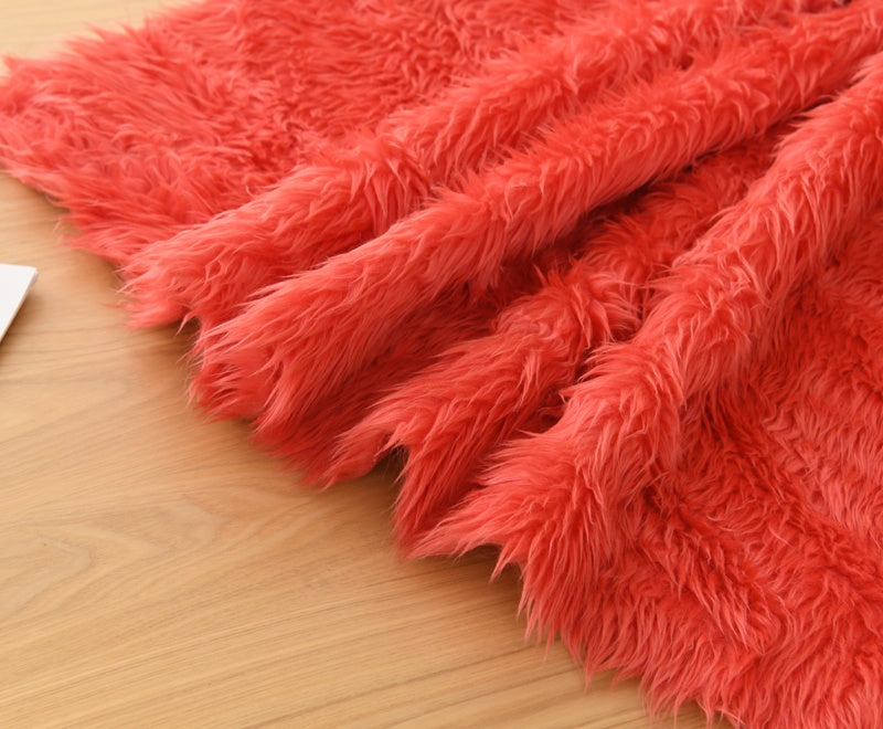 Red Series Luxury Fox Shag Fur