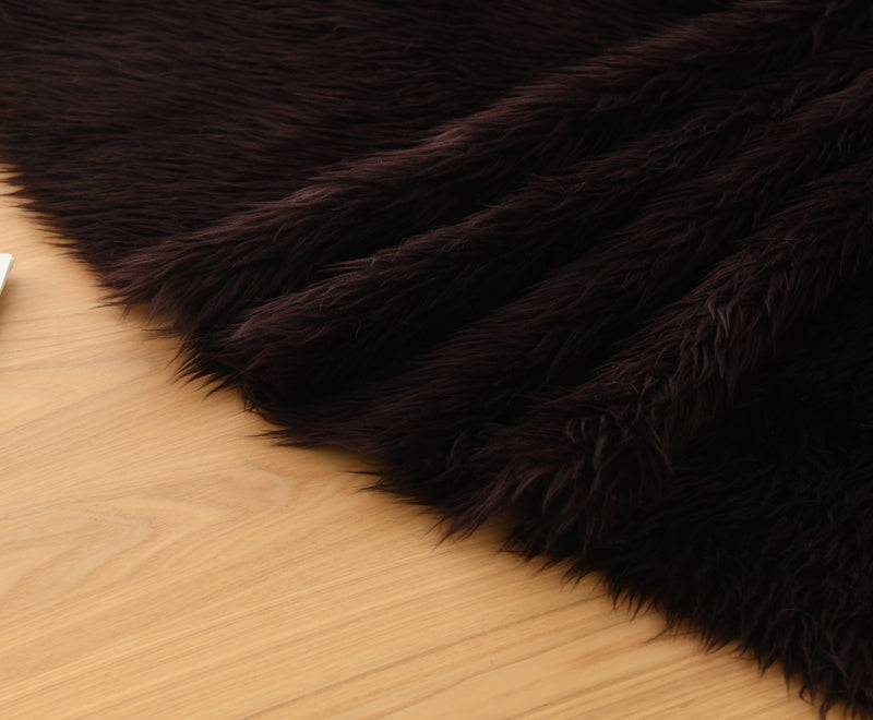 Brown Series Luxury Fox Shag Fur