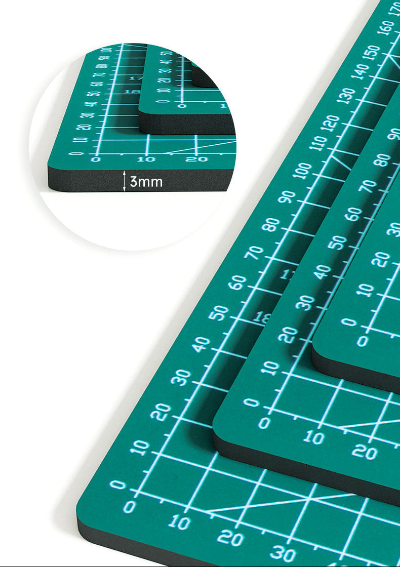 Thickened cutting pad