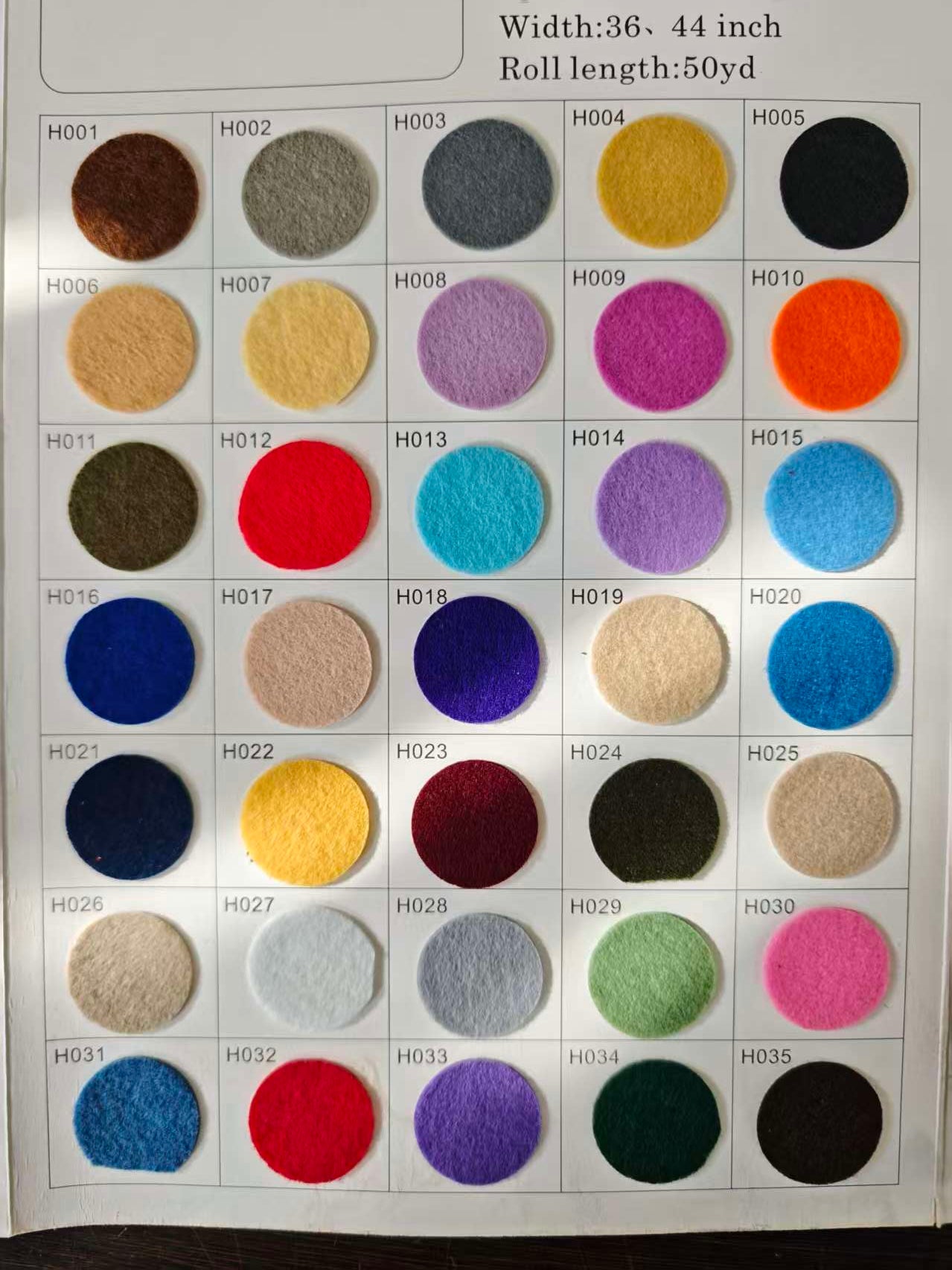 Thickened non-woven fabric 2mm