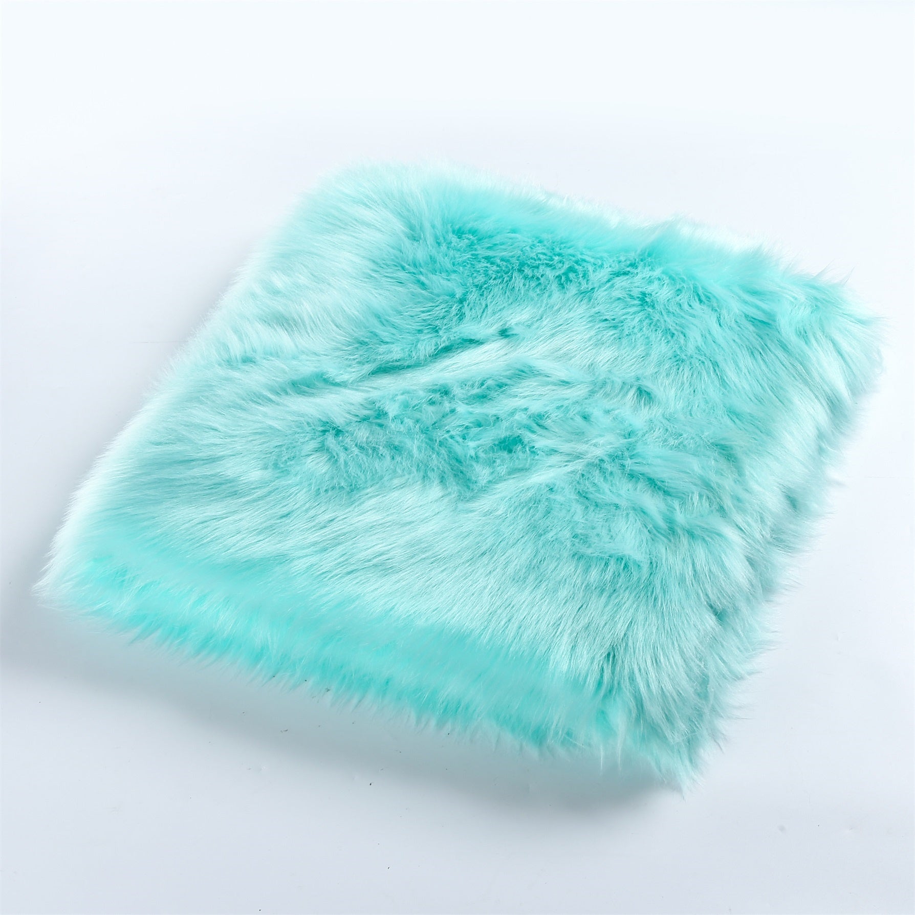 Blue&Green Series Luxury Fox Faux Fur