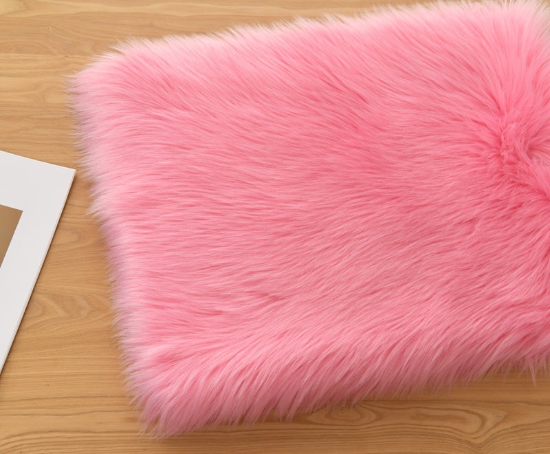 Red& Pink& Purple Series Husky Faux Fur