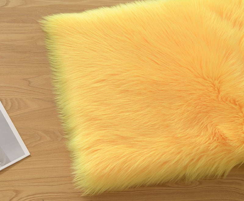 Yellow&Orange Series Husky Faux Fur