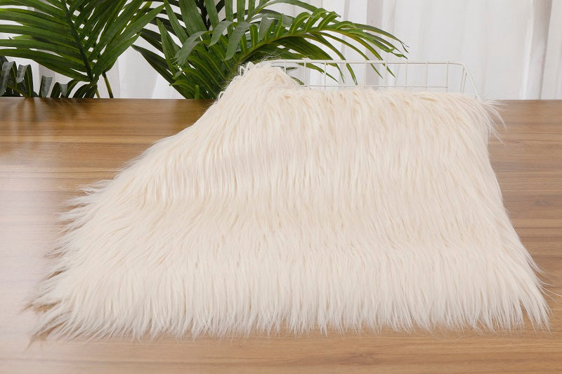 Black White Grey Series Husky Faux Fur