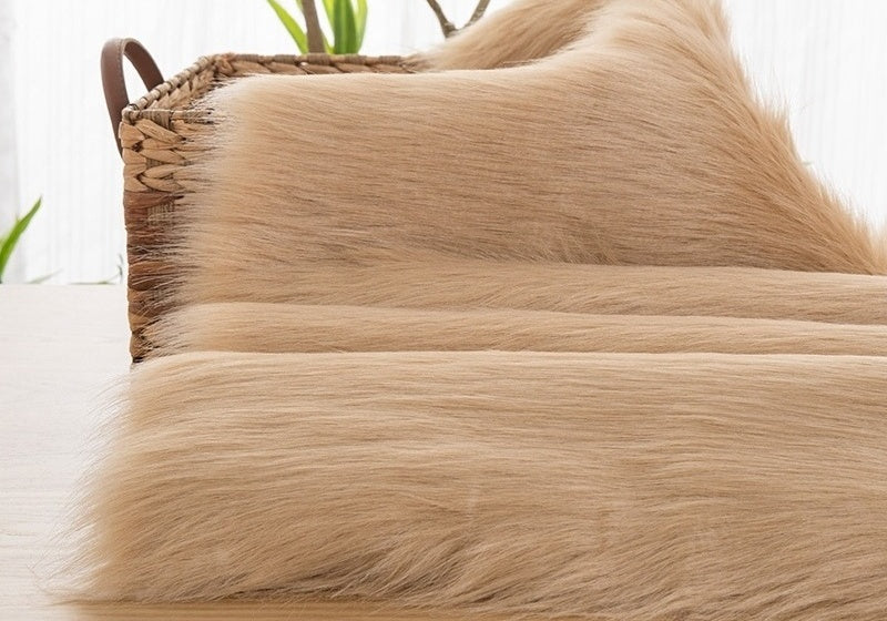 Brown Series Fox Fur Fabric