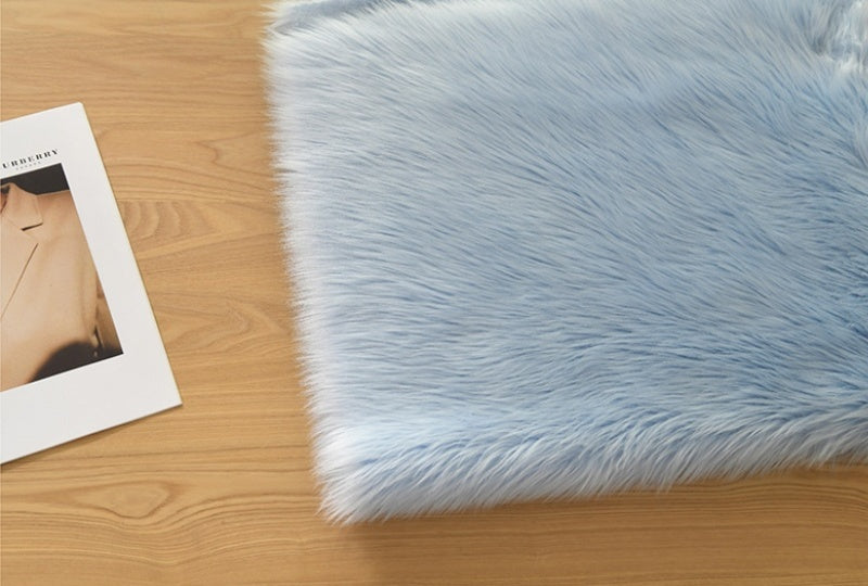 Lighted Purple Series Luxury Shag Faux Fur