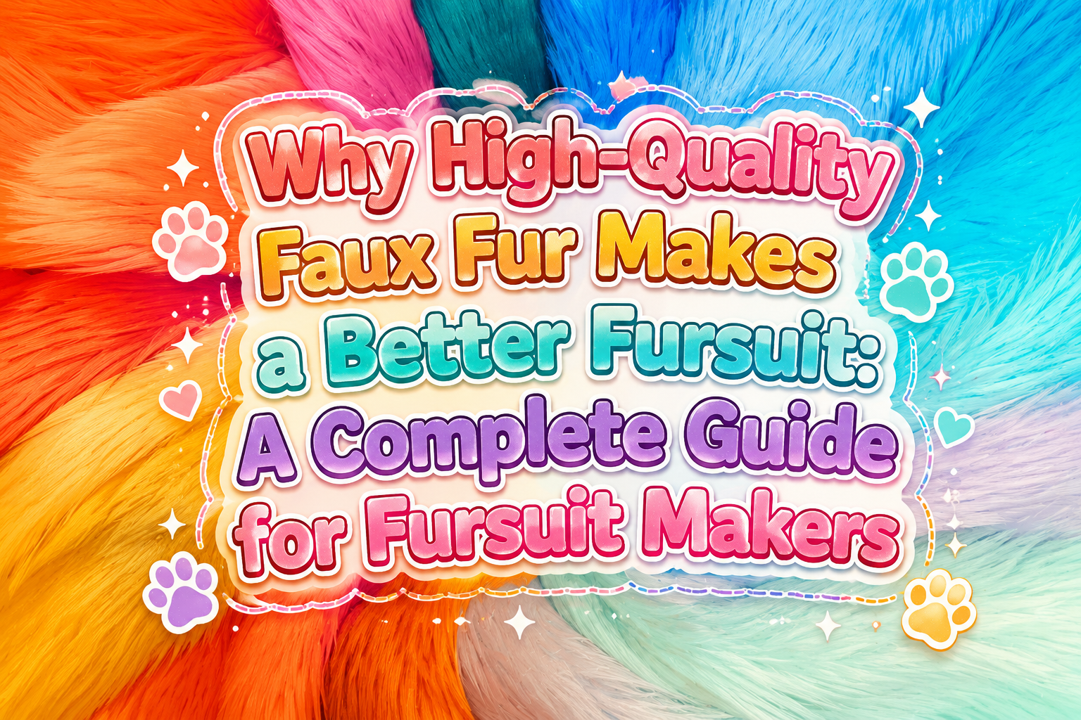 Why High-Quality Faux Fur Makes a Better Fursuit: A Complete Guide for Fursuit Makers