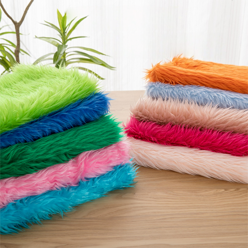 [Color Swatches] - 1.1" Long-Pile Shaggy Faux Fur for Kigurumi Fursuits