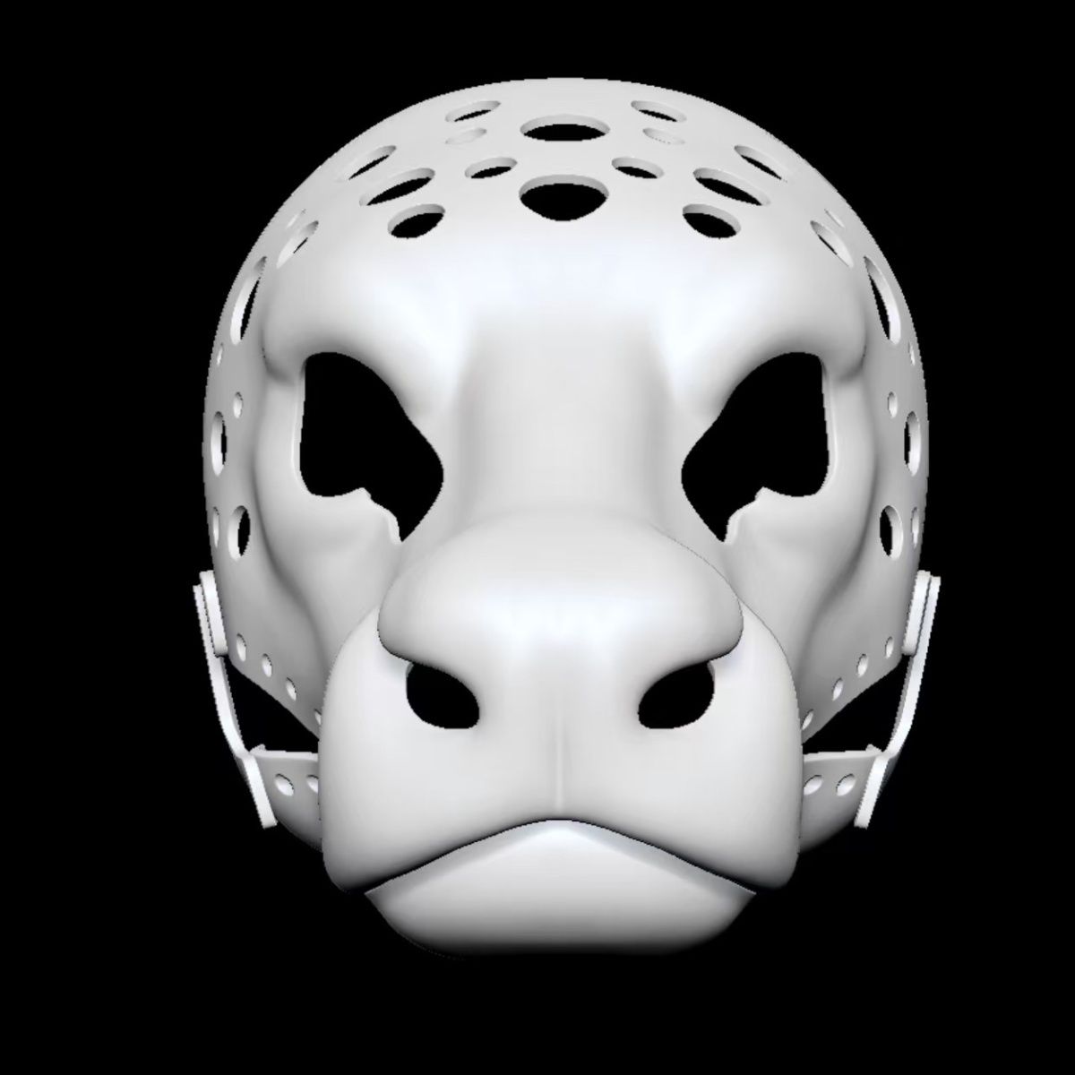 Bovine Fursuit Head Base