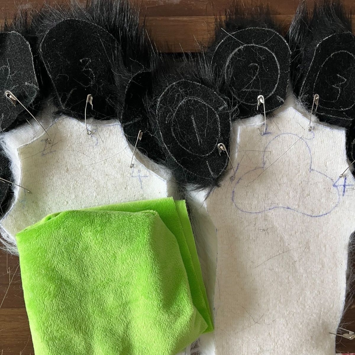 furry beast claw kit