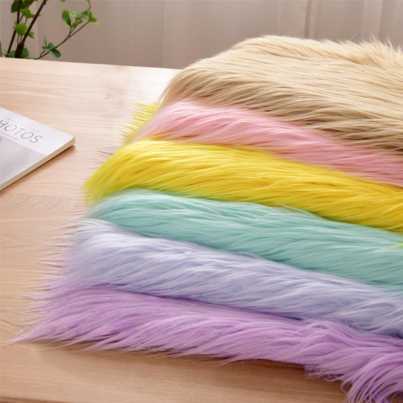 [Color Swatches] - 3.5" Long-Pile Shaggy Faux Fur for Kigurumi Fursuits
