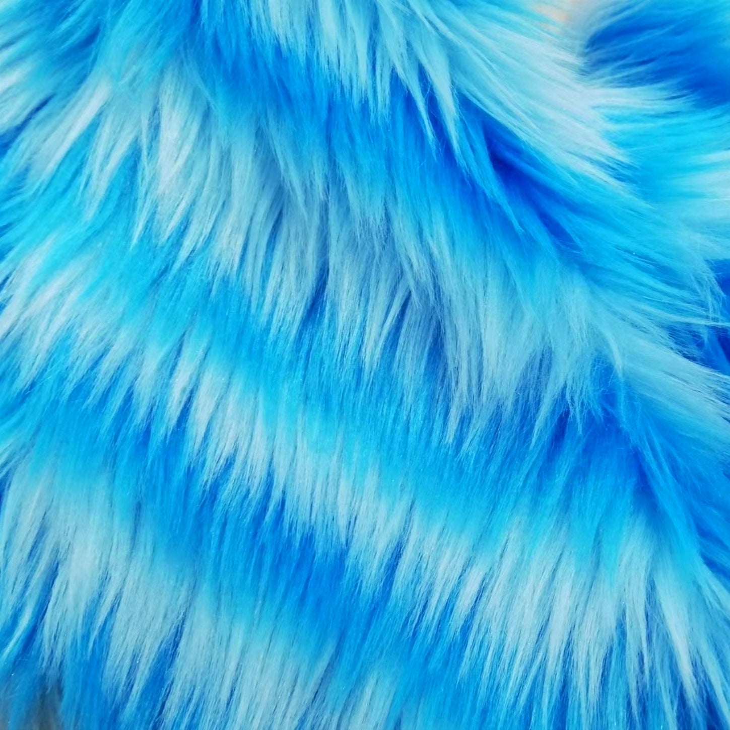 Waterfall Long Pile Faux Fur Fabric
