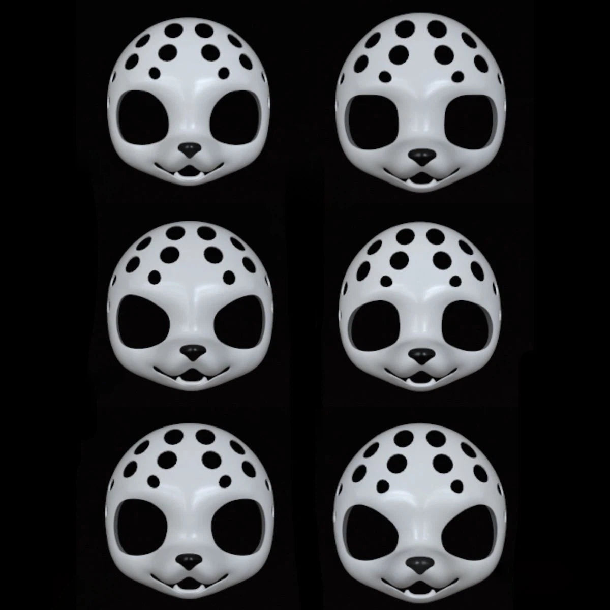 Cute Kemono Fursuit Skull Base