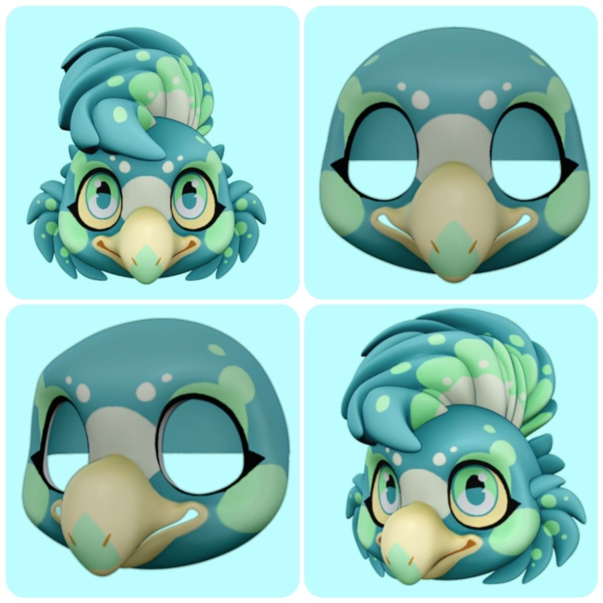 American Blueberry Bird