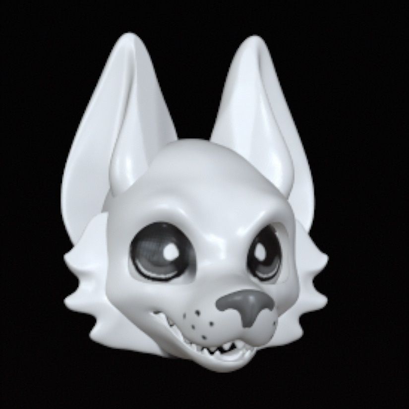 Cute Kemono Fursuit Head Base