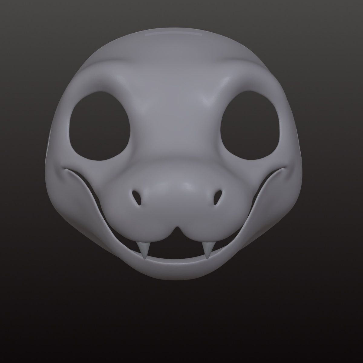 Animal skull, small snake head shell