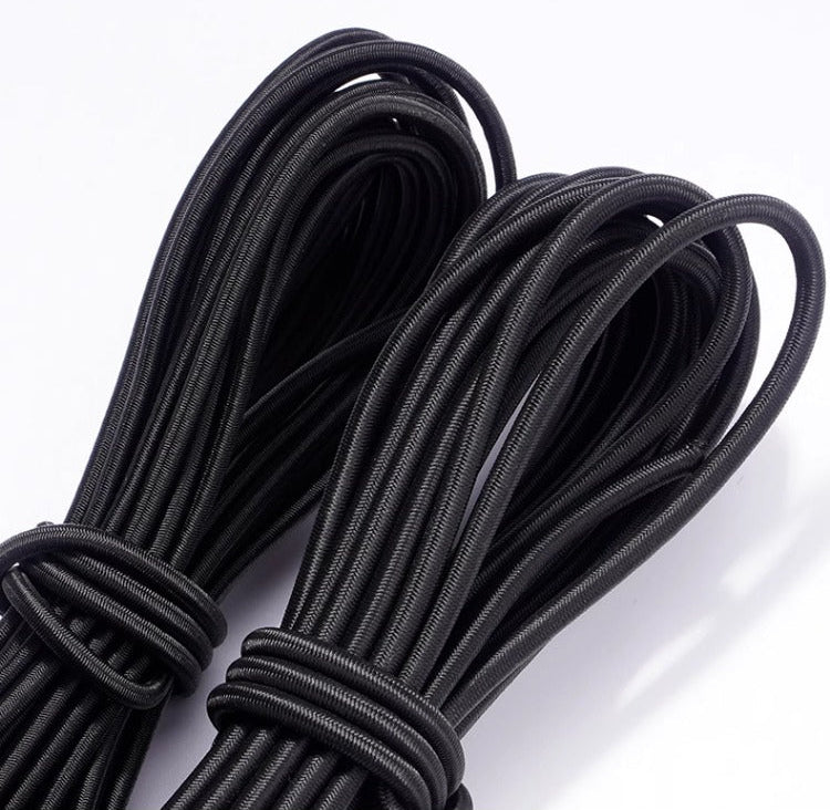 Loose elastic 2.5mm black band