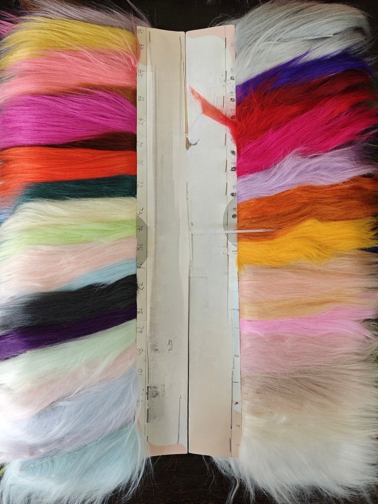 [Color Swatches] - [Flow Fur] Long Pile Faux Fur