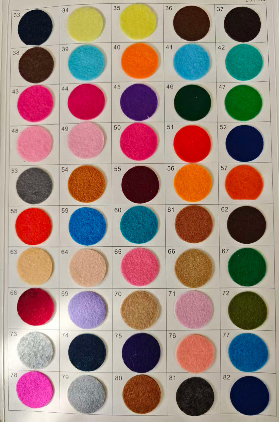 Thickened non-woven fabric 1.5mm