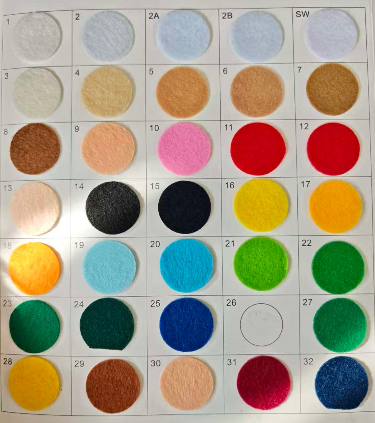 Thickened non-woven fabric 1.5mm