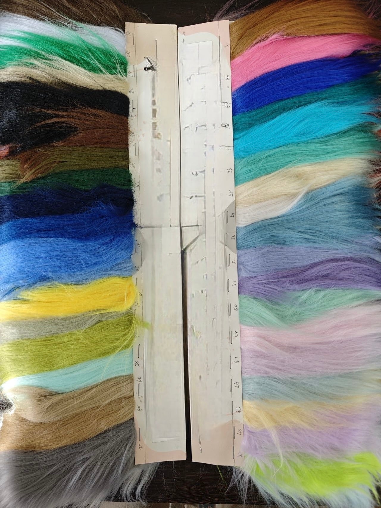 [Color Swatches] - [Flow Fur] Long Pile Faux Fur