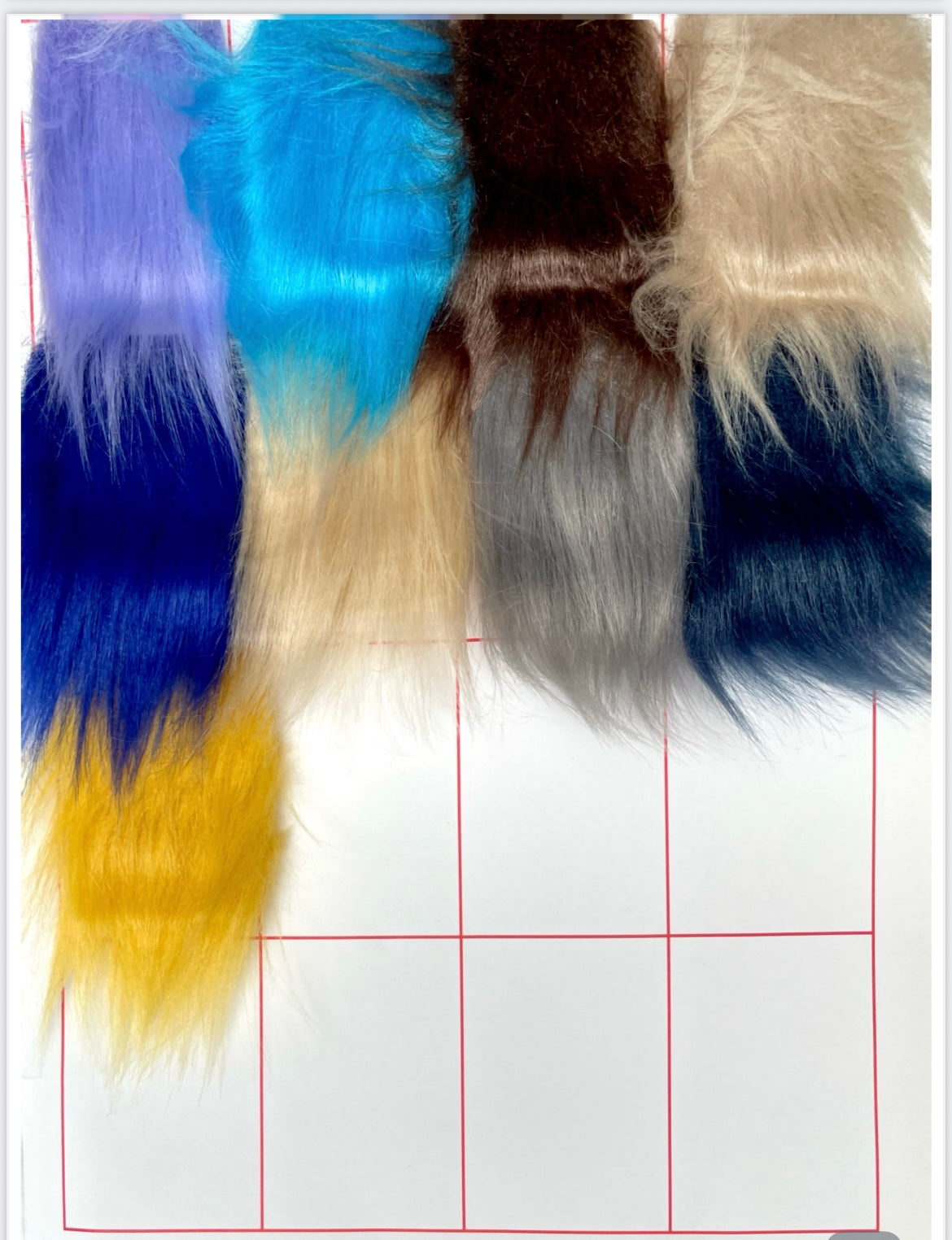 [Color Swatches] - Fox Faux Fur