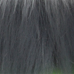[Ice Cream Mousse Fur]  4cm Black White Grey Series Fox Faux Fur