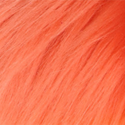 [Ice Cream Milkshake Fur]  4cm Red Orange Brown Series Fox Faux Fur