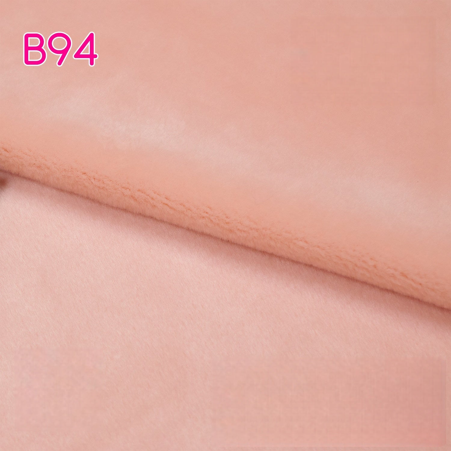 [6MM Bunny Fur Collection] Ultra-Soft 4-Way Stretch Minky Fabric