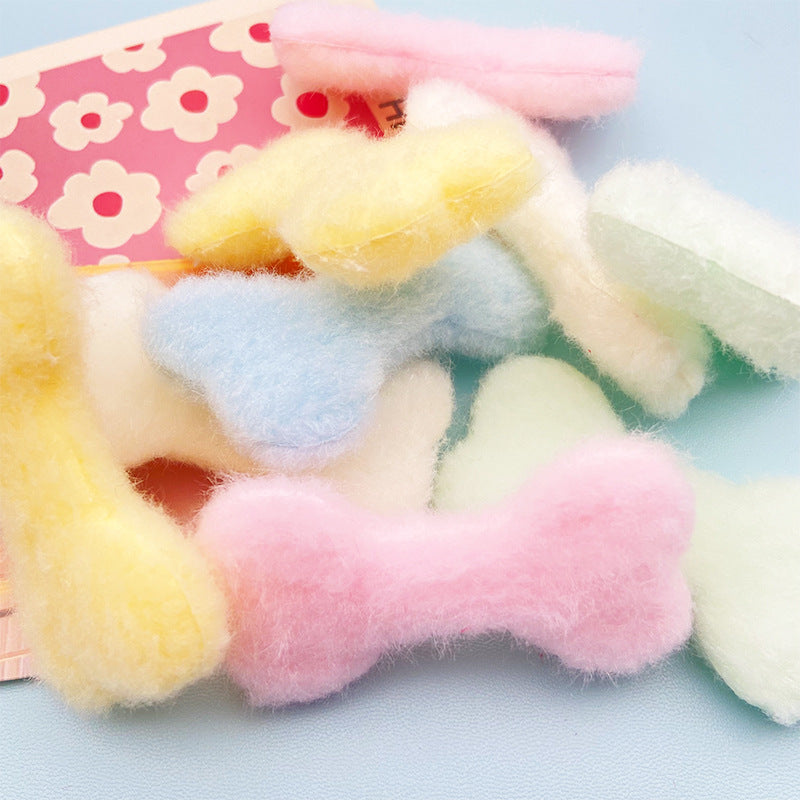 7cm Double-Sided Plush Bone