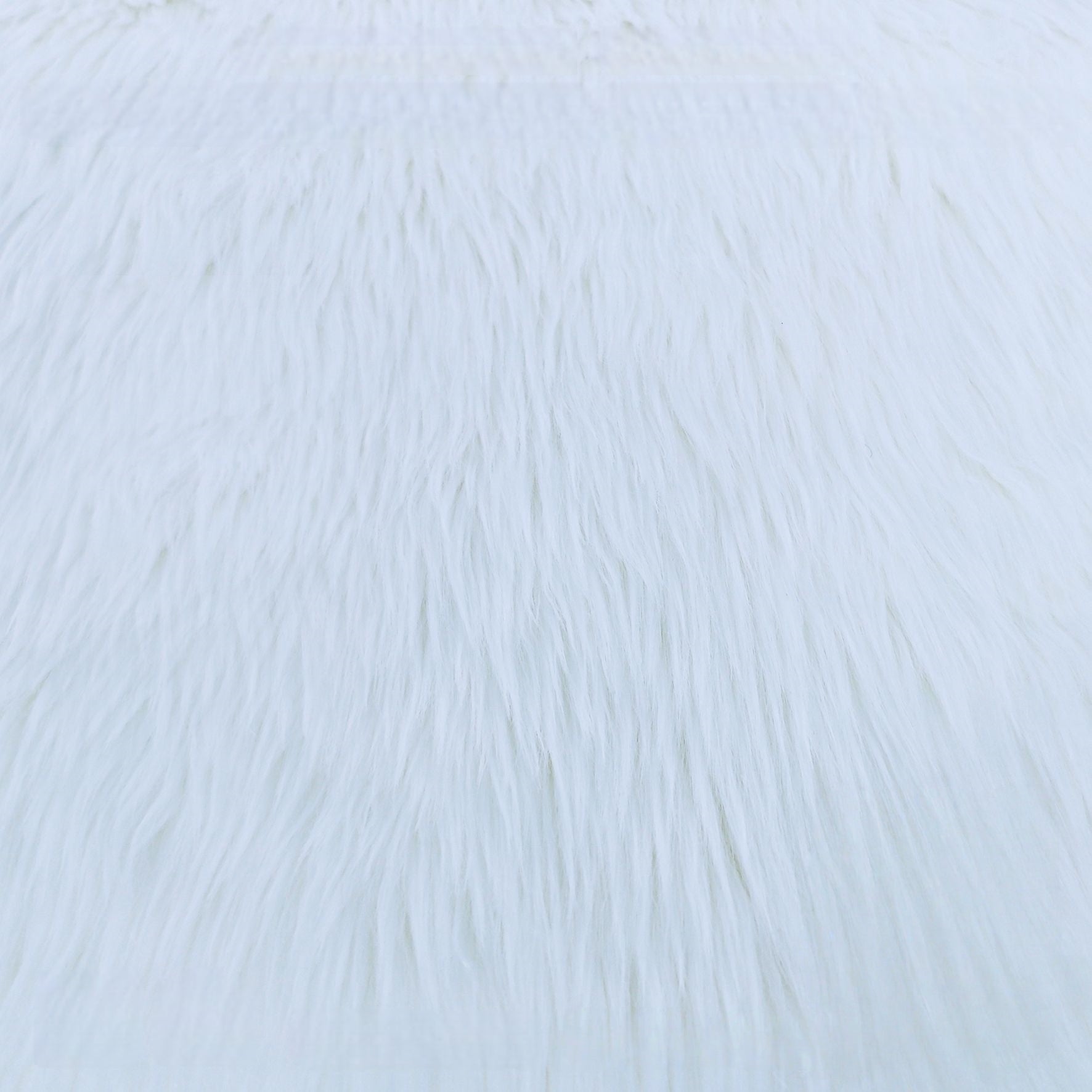 < Black White Gray > Smooth-Touch Lightweight Faux Fur Fabric – 1100g GSM, 1.6" Long Pile