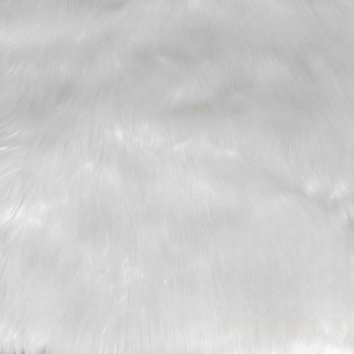 Sample [Pawsy Fur]  4.5cm White Grey Series Luxury Faux Fur