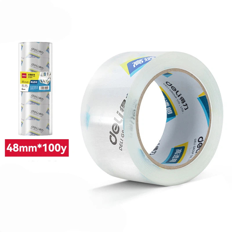 Clear Packing Tape 4.5cm — 100y × 50µm