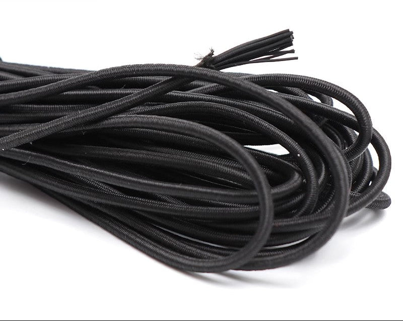 Loose elastic 2.5mm black band