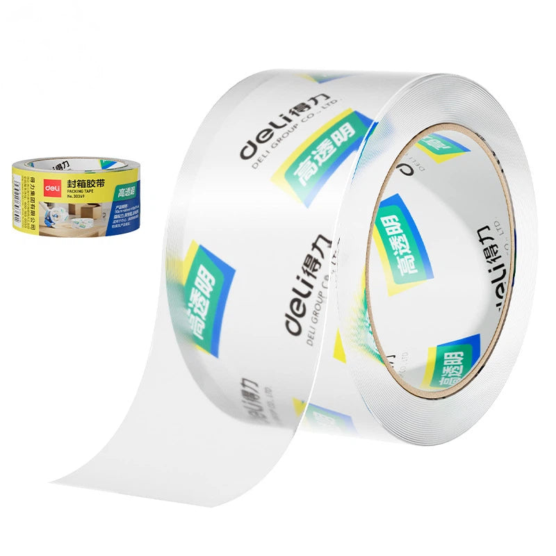 Clear Packing Tape 4.5cm — 100y × 50µm