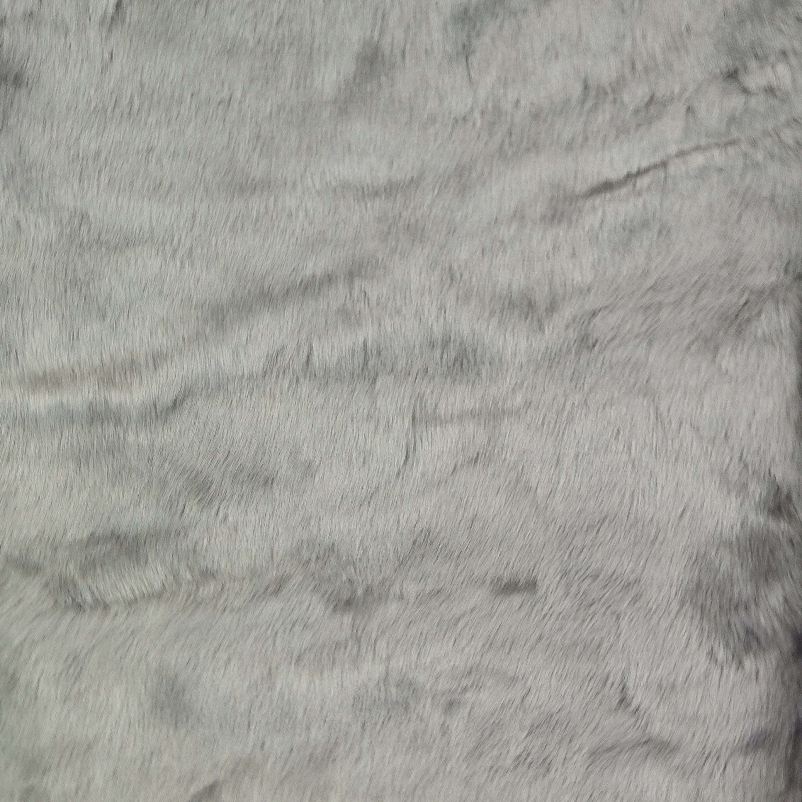 [Soft BunnyFox] 2.5cm Black Grey White Series Rabbit Fox Faux Fur