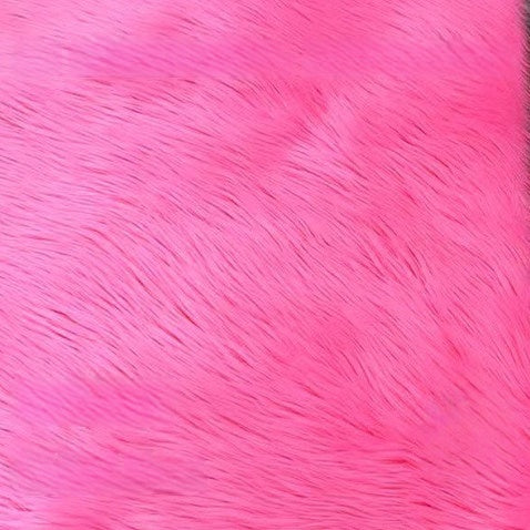 [Pawsy Fur]  4.5cm Red Pink Purple Series Luxury Faux Fur