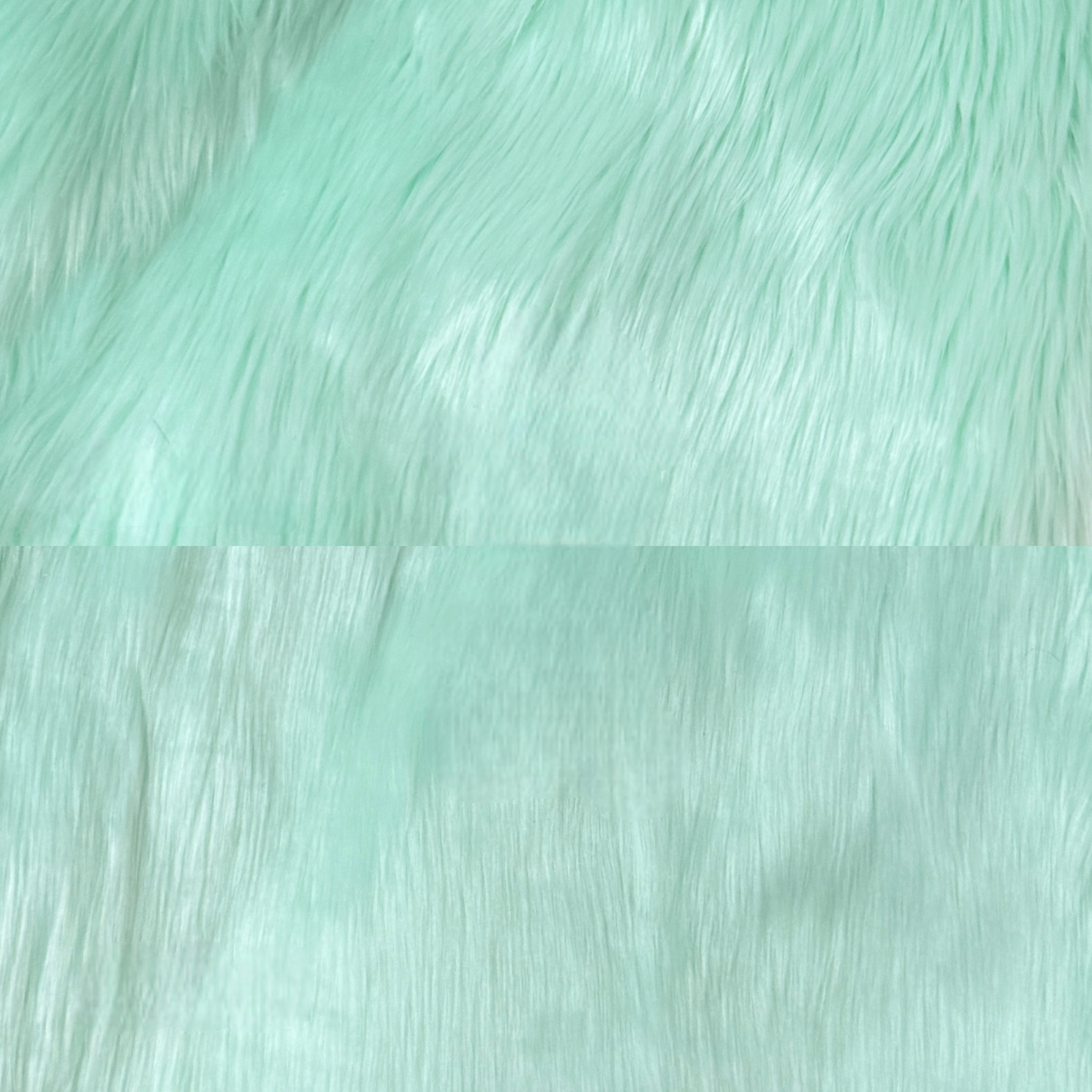 [Smooth Flow Fur]  3-4cm Blue&Green Series Luxury Faux Fur