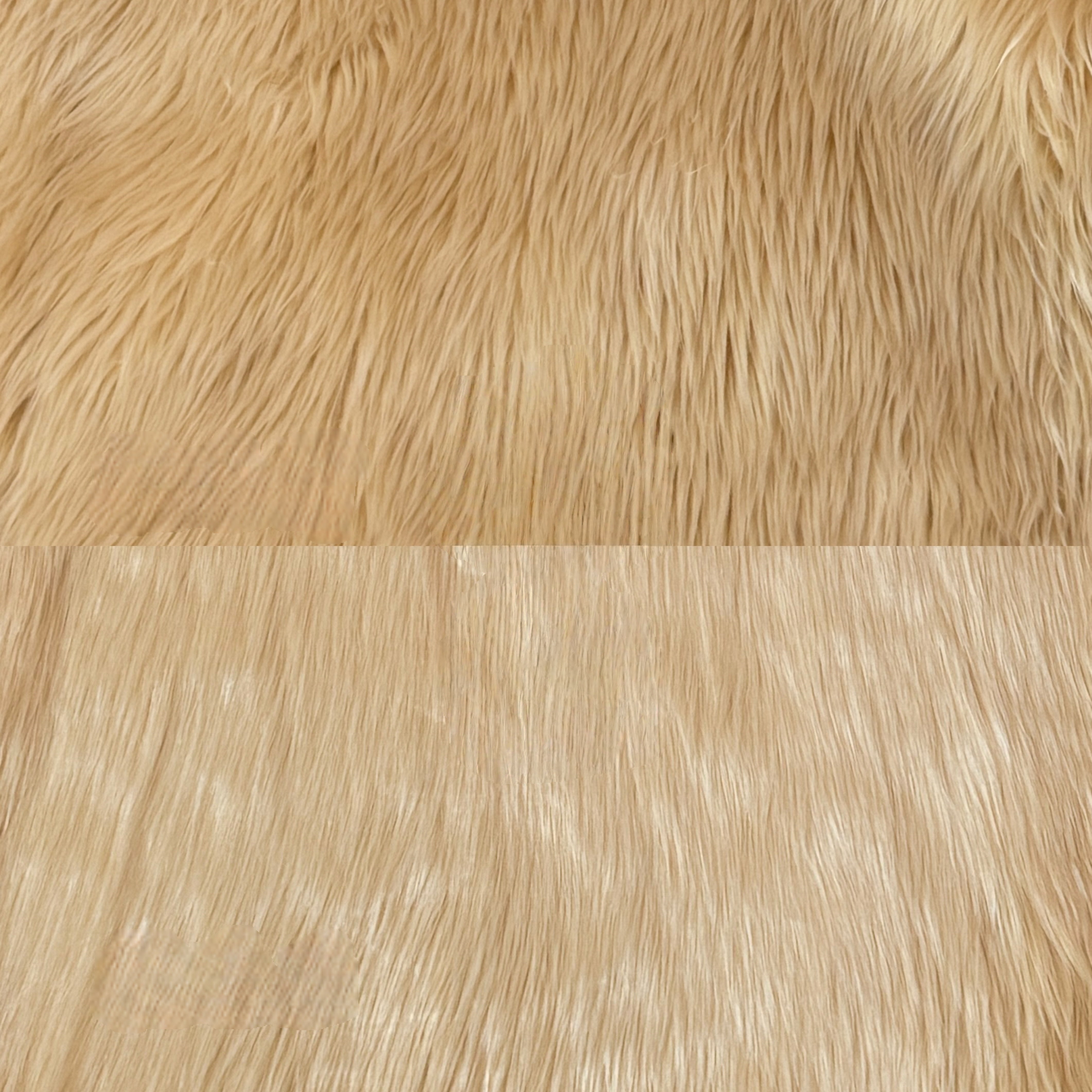 [Smooth Flow Fur]  3-4cm Yellow Orange Brown Series Luxury Faux Fur